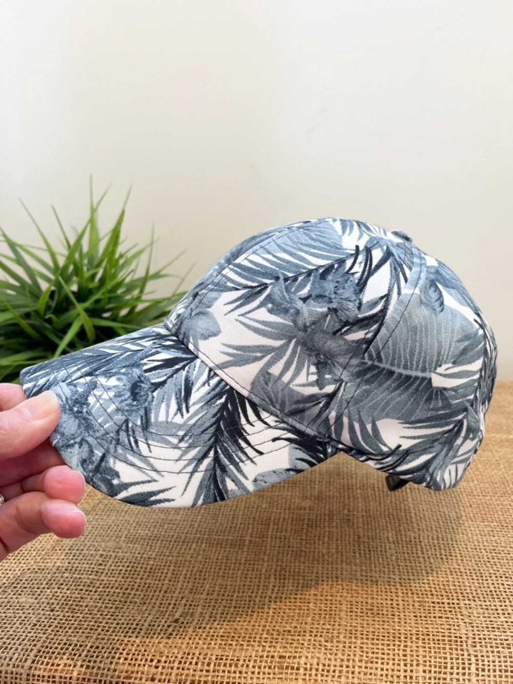 Vince Camuto Tropical Print Baseball Cap Women’s OS Adjustable